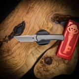 Chaves Knives Arison Street by Sam Tran - Red Label Magnetic Integral Stonewash Drop Point Knife