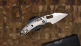 Microtech Stitch Ram Lok Stonewash Titanium with Flamed Ti Accent 169RL-10MS4