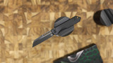 Heretic Knives Jinn Manual Dlc With Black Tactical Chassis H213-6A-T
