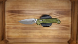 Microtech LUDT Ram-Lok Apocalyptic Standard Frag Aluminium OD Green