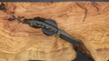 Dawson Knives Woodsman - Rainstorm / Arid Camo G10