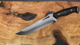 Dawson Knives Seraphim CP - Crusher Pommel - Hamon - Differential Heat Treat / Black G10