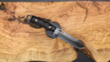 Dawson Knives Wilderness - Hamon - Differential Heat Treat / Black G10