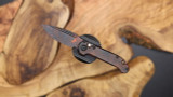 Microtech LUDT Gen III Tactical Knife - Signature Series Smooth Topographic Orange - Premium M390MK Steel