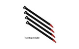 MAGPUL DAKA GRID GEAR STRAPS 4PK BLK RSR|MPIMAG1442-BLK