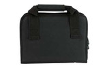 UTG DELUXE DOUBLE PISTOL CASE BLK RSR|UTGPVC-PC02B