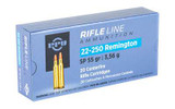 PPU 22-250REM SP 55GR 20/200 RSR|PPUPP22250