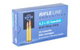 PPU 6.5X55 SWEDISH SP 139GR 20/200 RSR|PPUPP6SWS