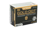 SPR GOLD DOT 9MM 115GR HP 20/200 RSR|CCI23614GD