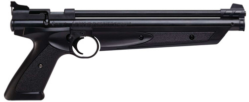 Crosman P1377 American Classic Pump Pistol 177 1rd Rifled Steel Barrel, Fixed Front/Adjustable Rear Sights, Black Polymer Grips, Crossbolt Safety TSW|98196