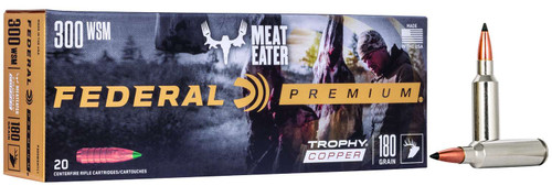 Federal P300WSMTC1 Premium 300WSM 180gr Trophy Copper 20 Per Box/10 Case TSW|81220
