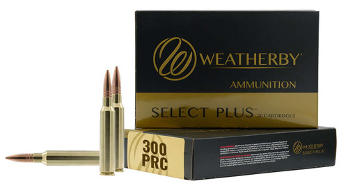 Weatherby F300P180SCO Select Plus 300PRC 180gr Swift Scirocco 20 Per Box/10 Case TSW|158539