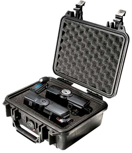 Pelican 1200000110 Protector Case Black Polypropylene Holds Handgun TSW|69319