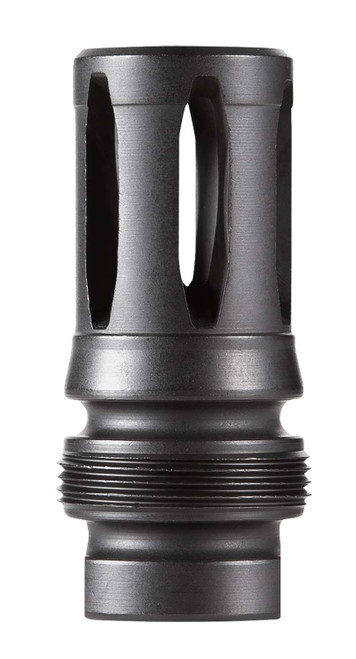 Dead Air DA122 Xeno Flash Hider Black Nitride 4140 Steel with 5/8"-24 tpi Threads, 2.16" OAL & .99" Diameter TSW|131043