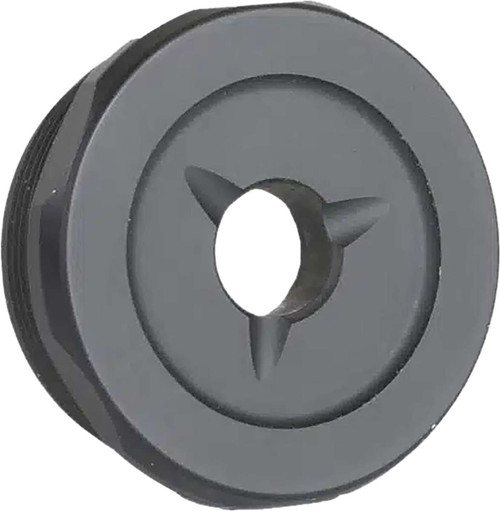 Jk Armament JK155LTEC30 LT Flash Reducer End Cap 30Cal Fits Aluminum Hard Anodized Black TSW|189147