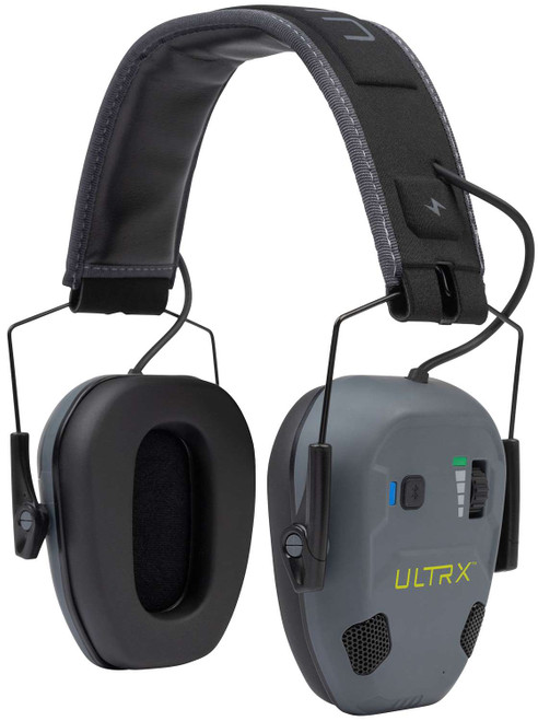 Allen 4171 Bionic Fuse Earmuff Over the Head Slate Gray Bluetooth Enabled TSW|174238