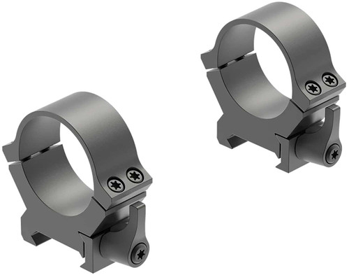 Leupold 174076 QRW2 Cross-Slot Scope Ring Set Matte Black Steel 30mm Tube Medium Quick Release Picatinny/Weaver TSW|101024