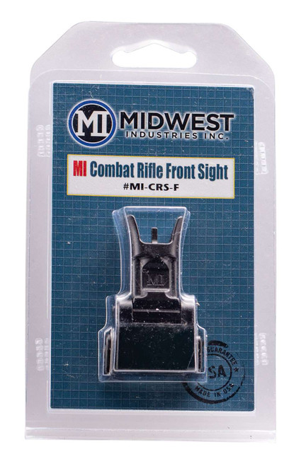 Midwest Industries MICRSF Combat Rifle Flip Front Sight Black for AR-15, M16, M4 TSW|110721