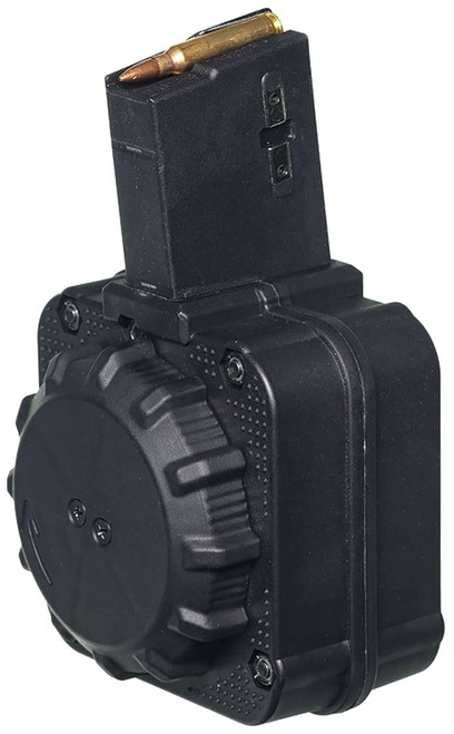 ProMag DRMA8 Standard 65rd Drum 5.56x45mm Fits AR-15 Black DuPont Zytel Polymer TSW|103299