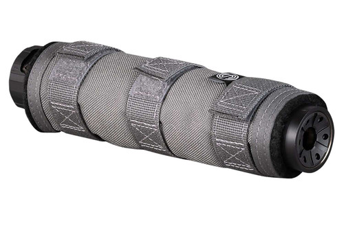 SilencerCo AC1982 High Temp Suppressor Cover 7.50" Gray Nylon TSW|160327
