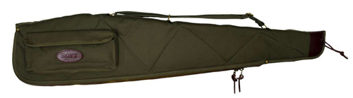 Boyt Harness OGC98PM09 Alaskan Rifle Case 44" Waxed OD Green Canvas w/ Brass Hardware & Quilted Flannel for Scoped Rifles TSW|112073