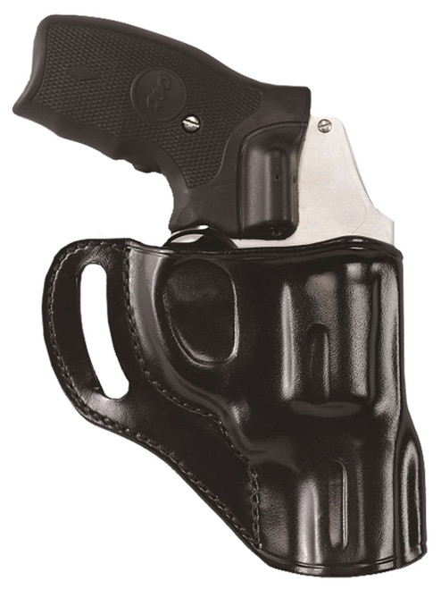 Galco HT118B Hornet OWB Black Leather Belt Slide Fits Ruger SP101 Fits Colt Cobra Right Hand TSW|2230
