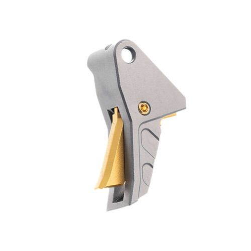Tyrant CNC TDECHETRIGGREY/GOLD I.T.T.S Trigger Grey/Gold Fits Springfield Echelon TSW|188995