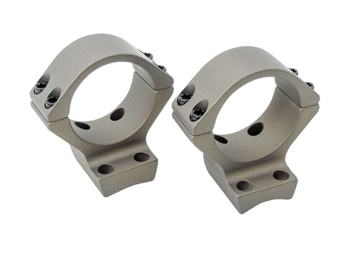 Talley SB730735 Scope Mount/Ring Combo Smoked Bronze Cerakote 30mm Tube Fits X-Bolt Low Rings TSW|154548