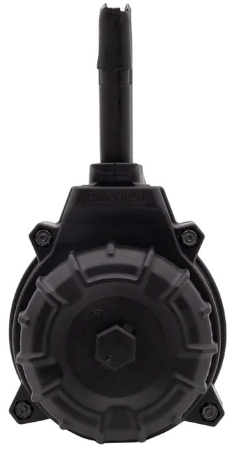 ProMag DRMA14 Standard 50rd Drum 9mm Luger Compatible w/ Glock 43 Black DuPont Zytel Polymer TSW|122814