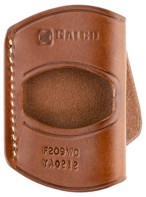 Galco YAQ212 Yaqui OWB Tan Leather Belt Slide Fits 1911 Fits 3-5" Barrel Right Hand TSW|71275