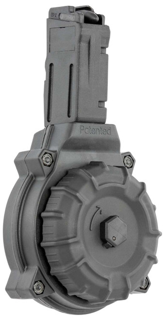 ProMag DRMA21 Standard 50rd Drum 9mm Luger Fits Sig MPX Black DuPont Zytel Polymer TSW|127440