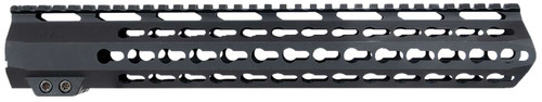 Aim Sports MTK13H308 AR Handguard 13.50" High KeyMod Style Made of 6061-T6 Aluminum with Black Anodized Finish for 308 Cal AR-10 TSW|51857