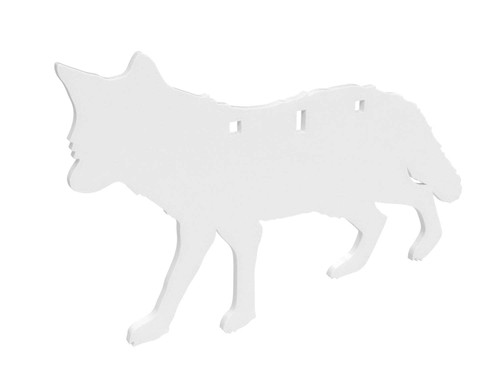 Birchwood Casey BC-47711 Centerfire Silhouette Coyote 3/8" AR500 Steel Target TSW|178840