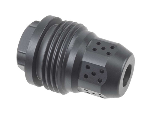 Jk Armament JKMDHDBE28 Bald Eagle Compensator 22Cal Fits 1/2"x28 Stainless Steel Nitride Black TSW|165109