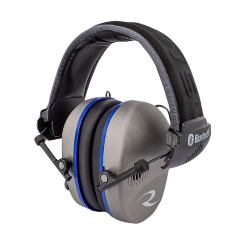 Radians R3700 R-3700 Quad Mic Electronic Muff Polymer 24 dB Over the Head Pewter/Black Adult 1 Pair TSW|104940
