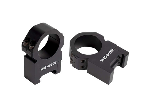 Weaver Mounts 48384 Precision Black Aluminum 1" Tube Extra Extra High TSW|188687
