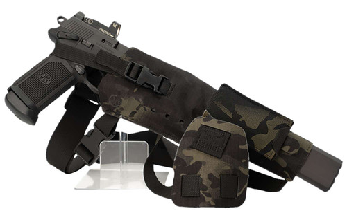 Cole-tac VWX110 Varmint Wrangler XL Pistol Holder Chest MultiCam Black Left Hand TSW|185105