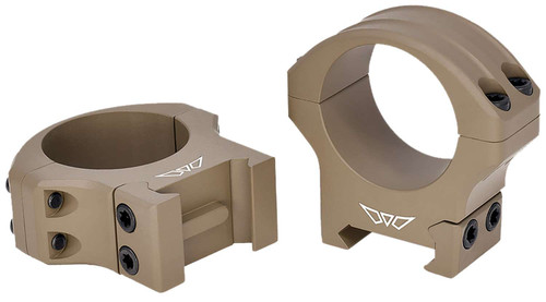 Warne 8520DE HyperLite Dark Earth Cerakote MagnaFusion Alloy 34mm Tube Maxima/Weaver/Picatinny TSW|178908