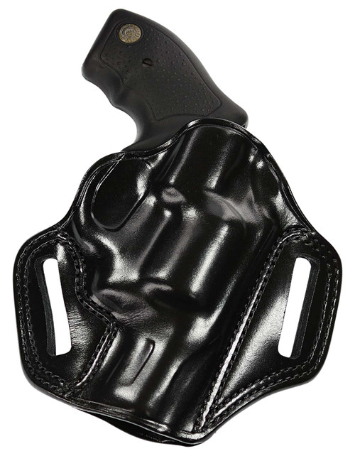 Galco CM880B Combat Master OWB Black Leather Belt Slide Fits Springfield XDM 4.5" Right Hand TSW|153590