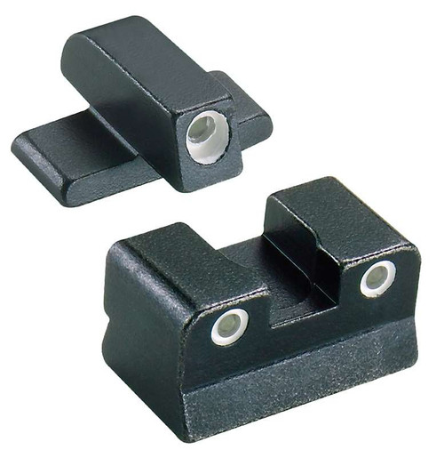 Trijicon 600049 Bright & Tough Night Sights Green/Tritium White Outline Front Sight-Green/Tritium White Outline Rear Sight Beretta 92A1/96A1 TSW|84561