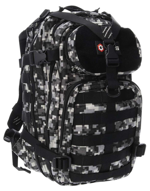 GPS Bags T1611BOBGD Bugout Bag Tactical Gray Digital 600D Polyester 2 Handguns TSW|155314