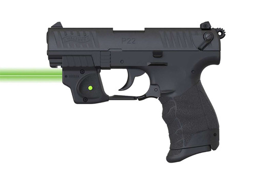 Viridian 9120097 E-Series Fits Walther P22 Green Laser Black Polymer Rail Mount Mount TSW|183776