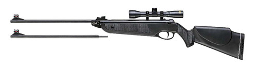 Beeman 1022 Black Club Combo Spring Piston 22 1rd Shot Black Black Receiver Black Scope 4x32mm TSW|138420