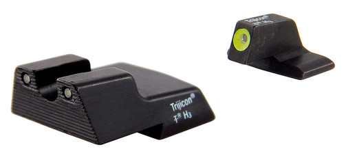 Trijicon 600602 HD Night Sights Green/Tritium Yellow Outline Front Sight-Green Tritium Black Outline Rear Sight H&K .45C/.45C Tactical TSW|84569