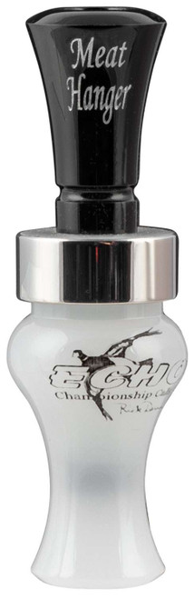 Echo Calls 79010 Meat Hanger Double Reed Mallard Sounds Attracts Ducks Black/Pearl Acrylic TSW|118522