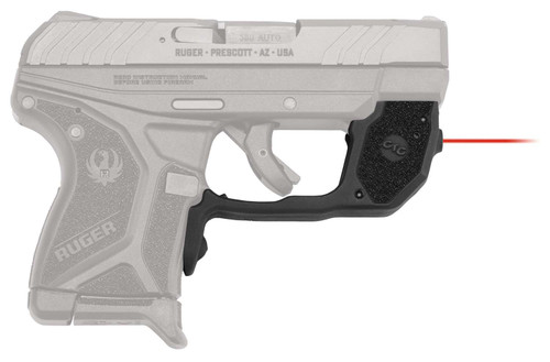 Crimson Trace 0173101 Laserguard Ruger LCP II, Red Laser Black Polymer TSW|44319