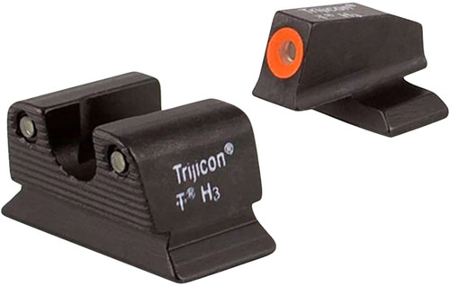 Trijicon 600624 HD Night Sights Green/Tritium Orange Outline Front Sight-Green Tritium Black Outline Rear Sight Beretta PX4 TSW|90069