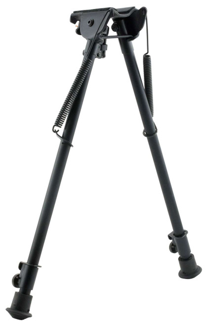 Harris Bipods 25S Model 25 Series S Swivel Bipod Black Anodized 12-25" Steel/Aluminum TSW|81106