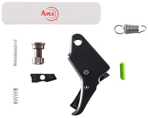Apex Tactical 100051 Action Enhancement Trigger & Duty/Carry Kit 9mm Luger/40 S&W Black Drop-In Fits S&W M&P Shield RSR|APX100-051