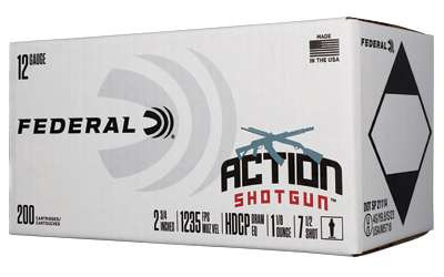 FED ACTN 12GA 2.75" #7.5 200RD RSR|FEAS12H7-5